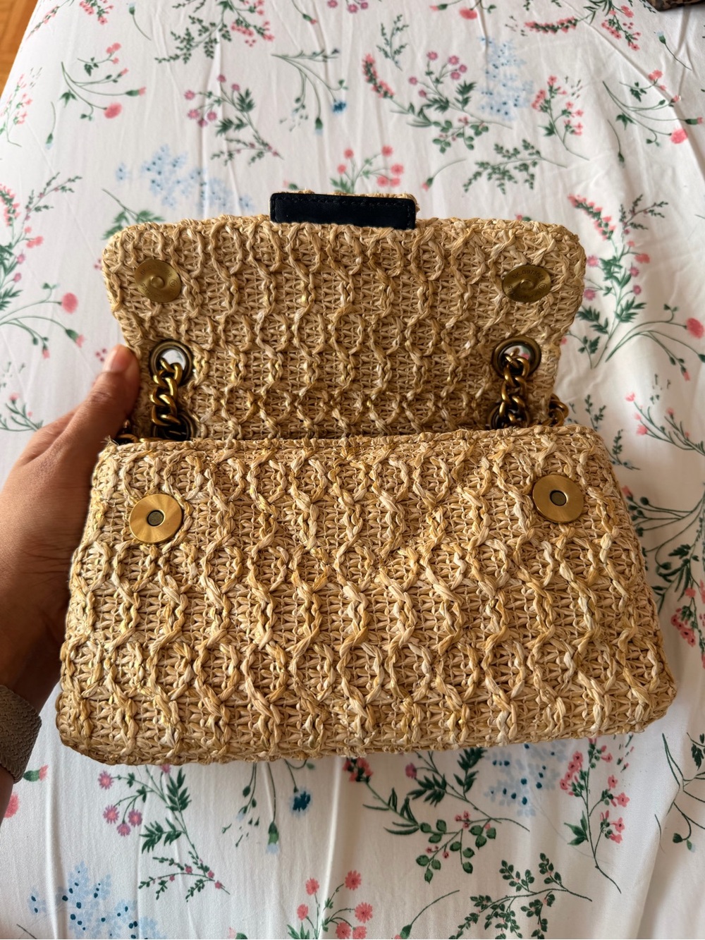 Kurt Geiger straw bag - Picture 7 of 9